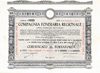 Compagnia Fondiaria Regionale, Milano 1929, 10 azioni privilegiate 7%